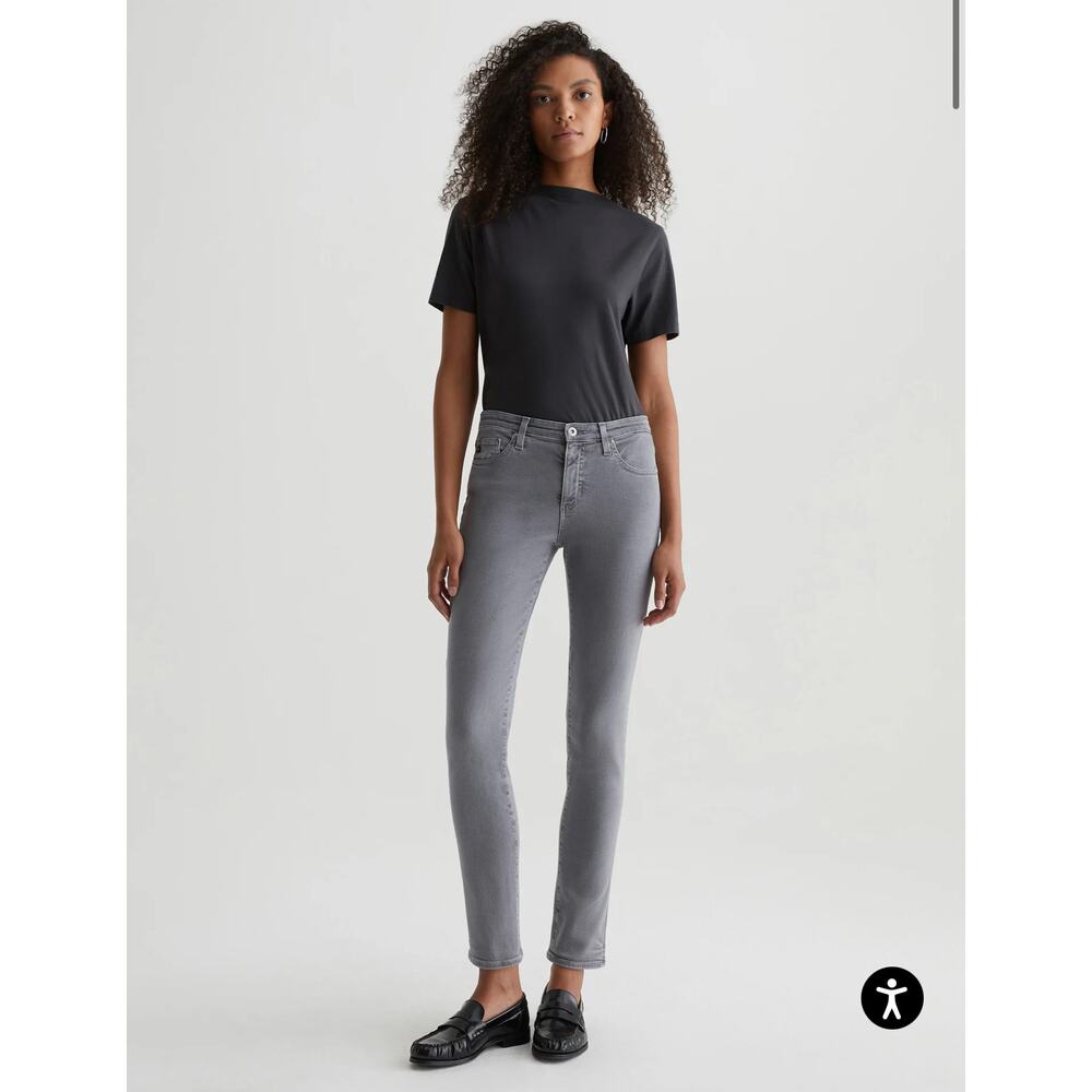 Adriano Goldschmied The Prima Crop Cigarette‎ Crop Size 31 Gray